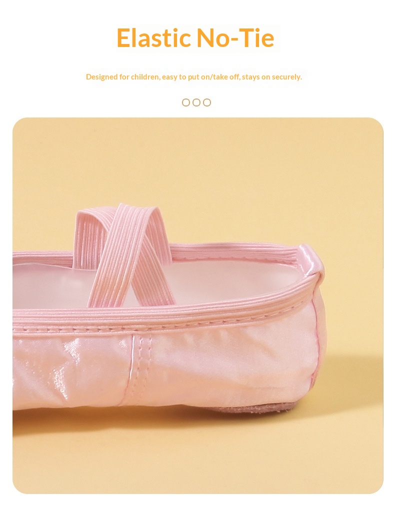 Chaussons de danse classique chinois pour fille semelle souple_voghion.com