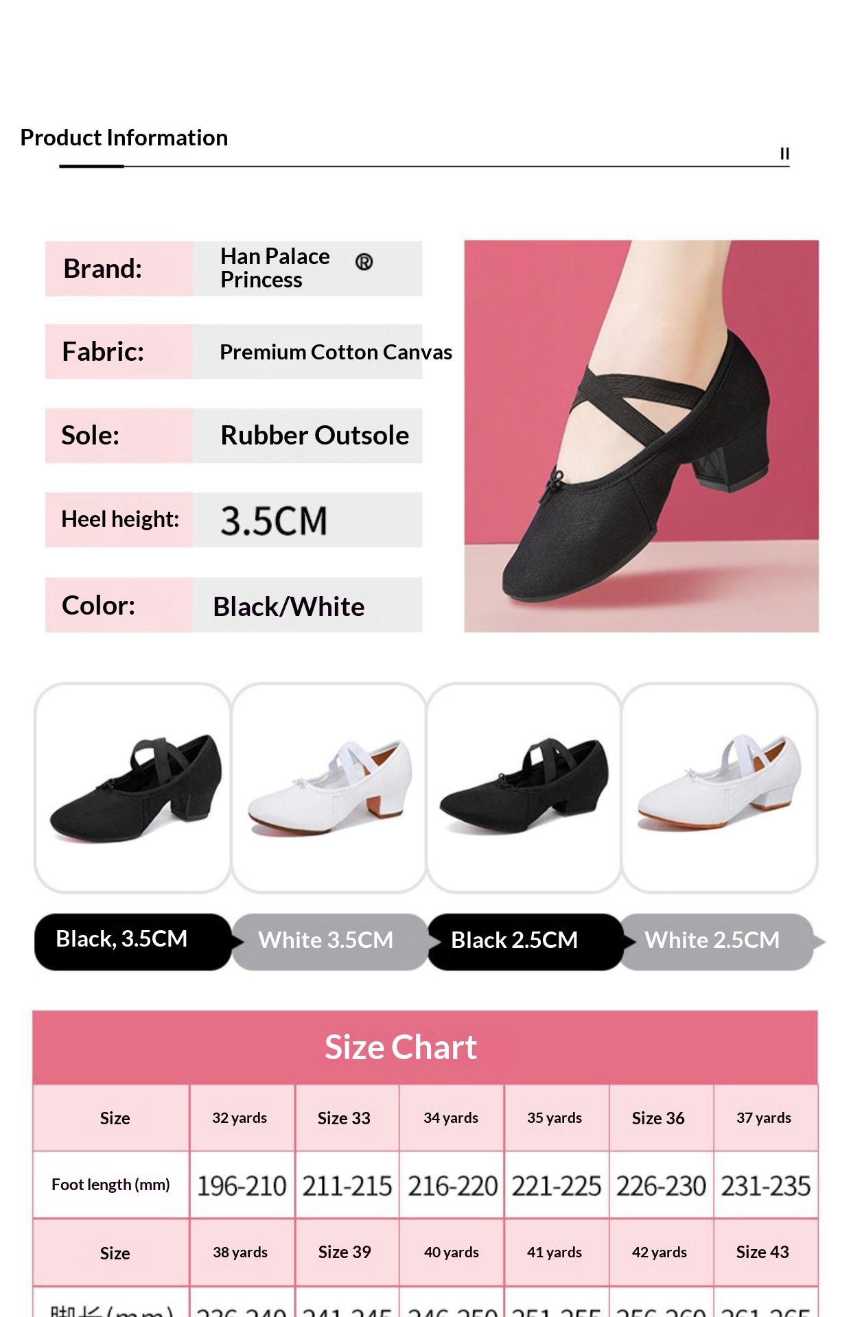 Breathable Women's Dance Shoes For Modern Ballet And Belly Dance_voghion.com