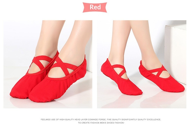 Childrens Dance Shoes Soft Soled Ballet And Latin Practice Shoe_voghion.com