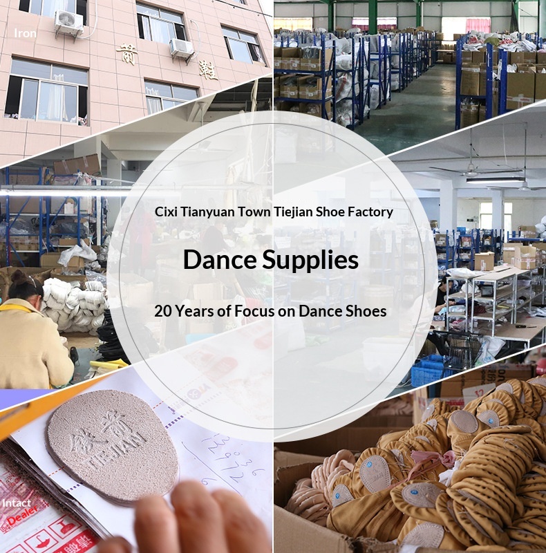 Chaussons de danse fille avec papillon et semelle souple_voghion.com