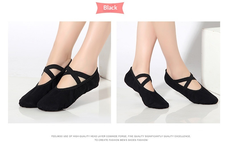 Childrens Dance Shoes Soft Soled Ballet And Latin Practice Shoe_voghion.com