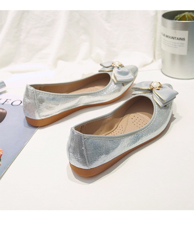 Flache Tanzschuhe Für Damen Mit Perlen Und Weicher Sohle_voghion.com