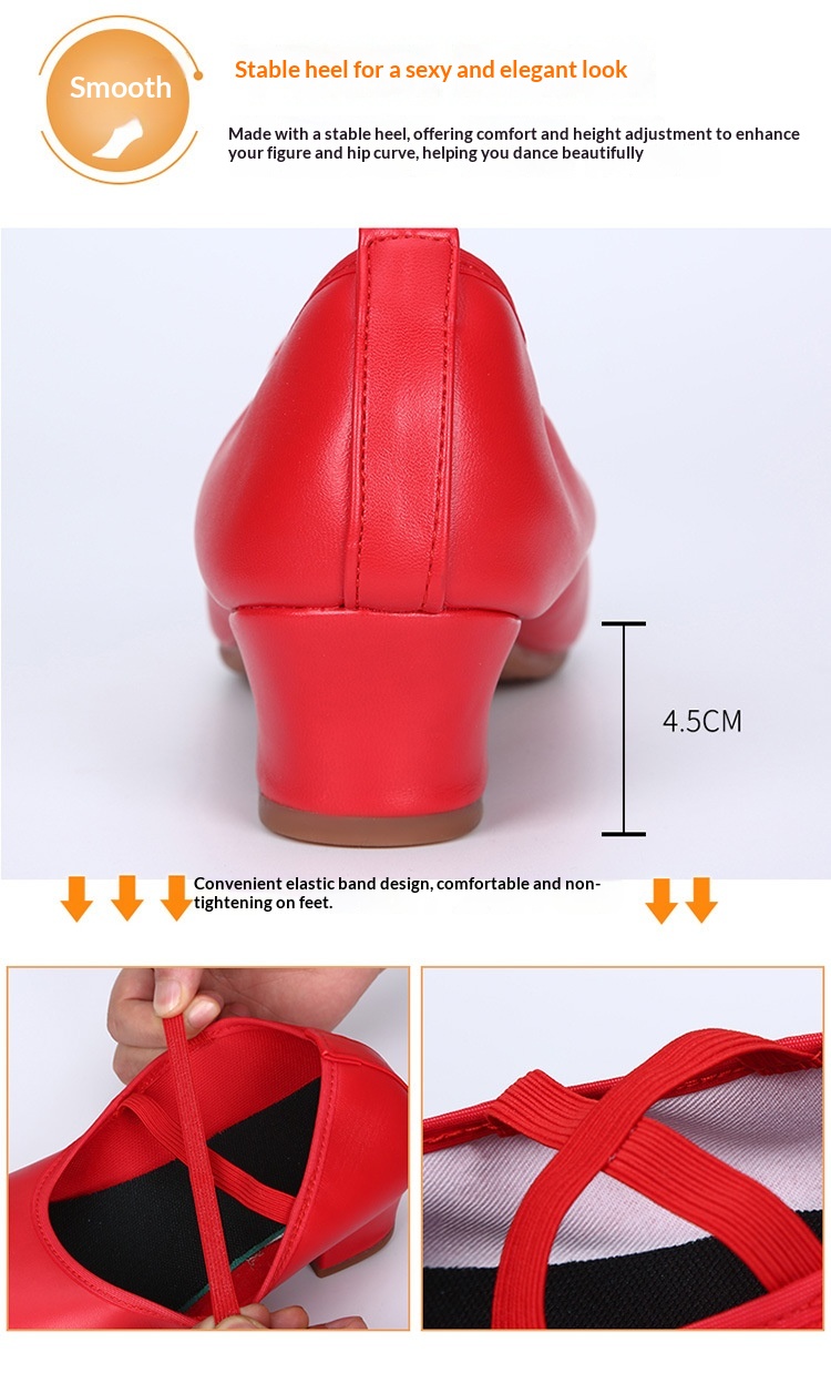Latin dansschoenen dames met zachte zool voor ballroom dansen_voghion.com