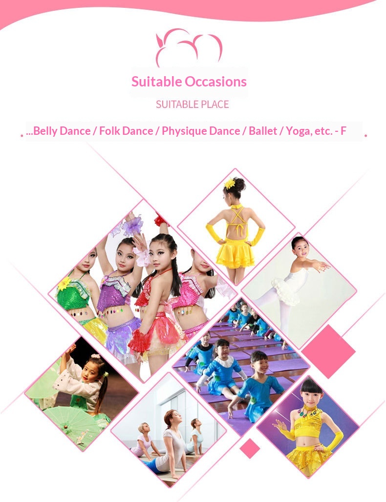 Chaussures de danse professionnelles en cuir à semelle souple_voghion.com