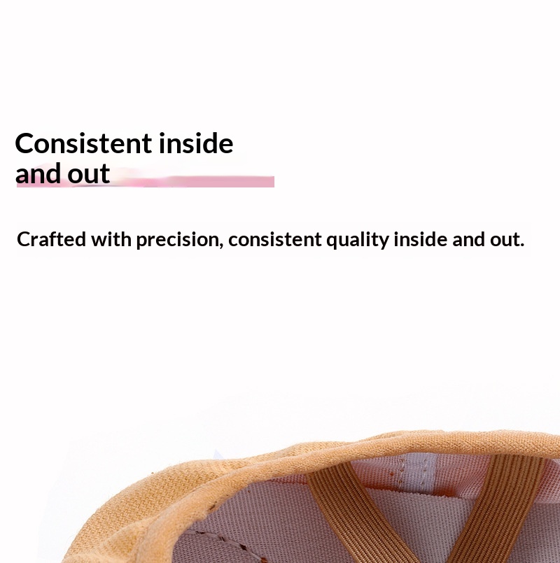 Ballettschuhe Für Kinder Mit Weicher Sohle Elastisch Ohne Schnürung_voghion.com