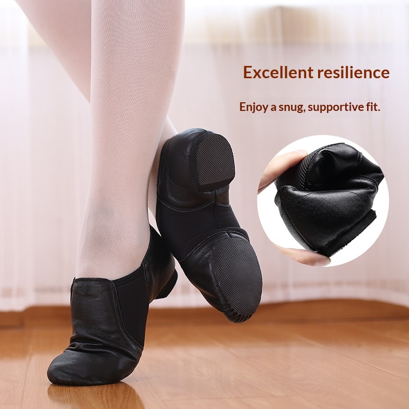 Tanzschuhe Für Erwachsene Aus Elastischem Stoff Für Jazz Und Latin_voghion.com