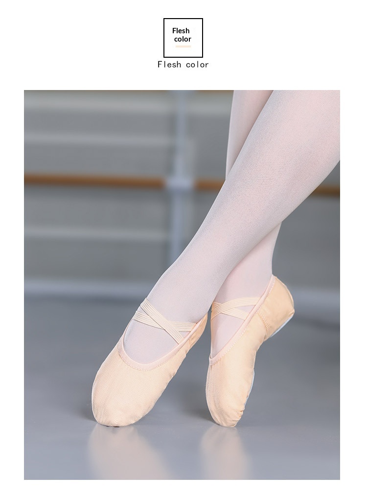 Chaussures de danse pour filles patte de chat rose souples_voghion.com