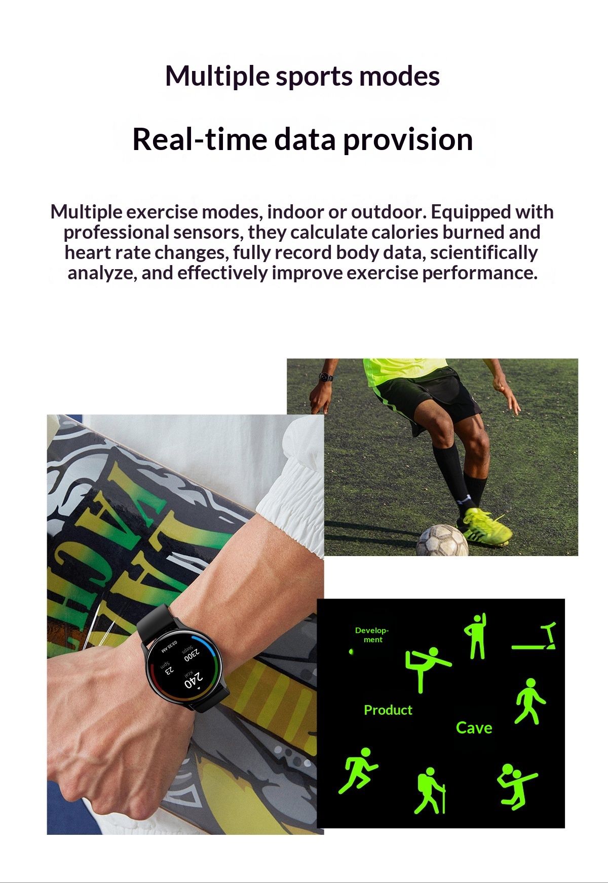 Smartwatch con chiamate bluetooth frequenza cardiaca e pressione_voghion.com