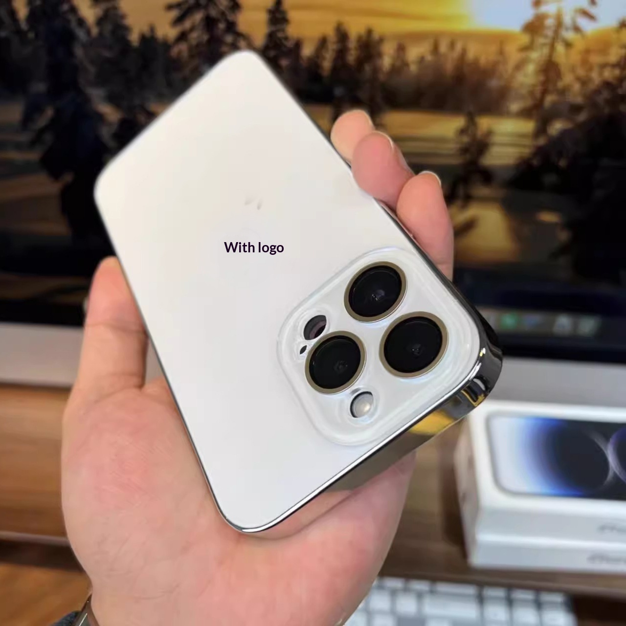 Galvanisierte Handyhülle Für Iphone 17 Mit Linsenschutz Matt_voghion.com