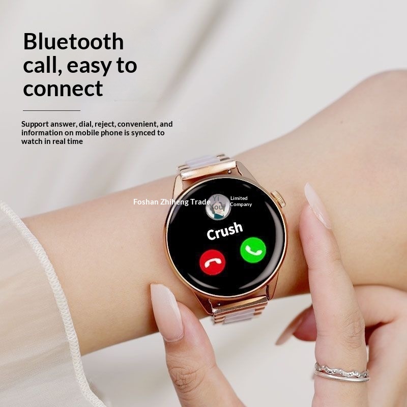 Smartwatch With Heart Rate Blood Pressure And Bluetooth Calling_voghion.com