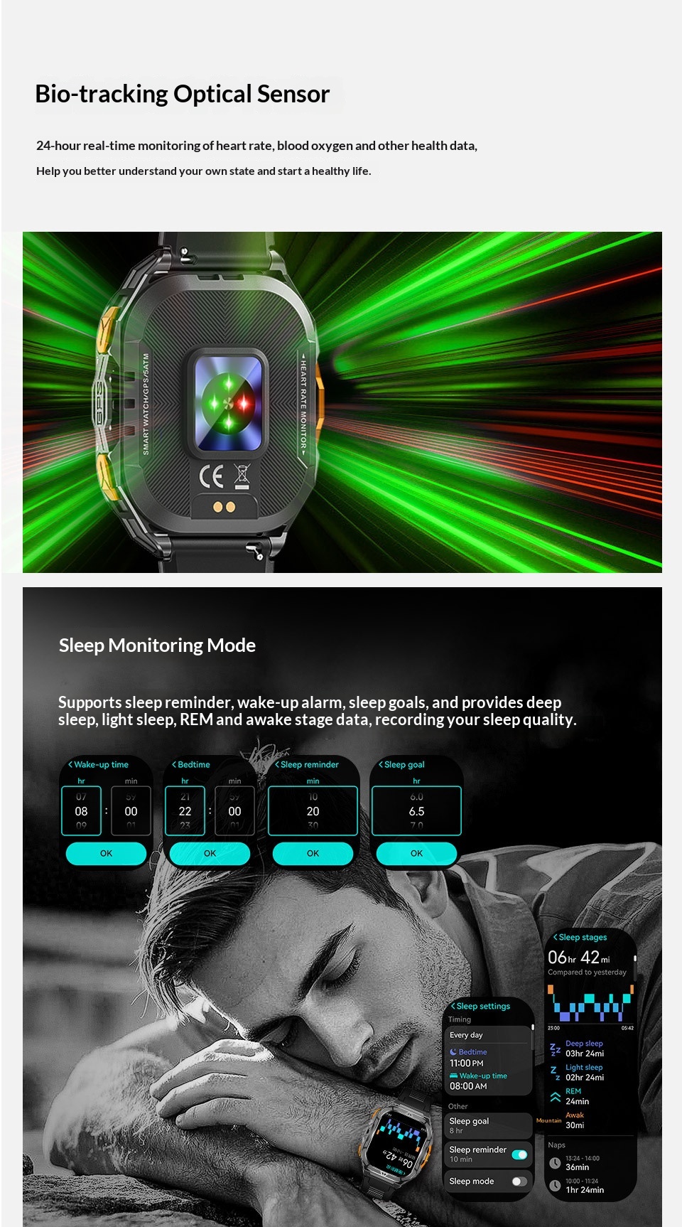 Smart Watch X5 1.96 Inch Large Screen Outdoor Heart Rate Tracker_voghion.com