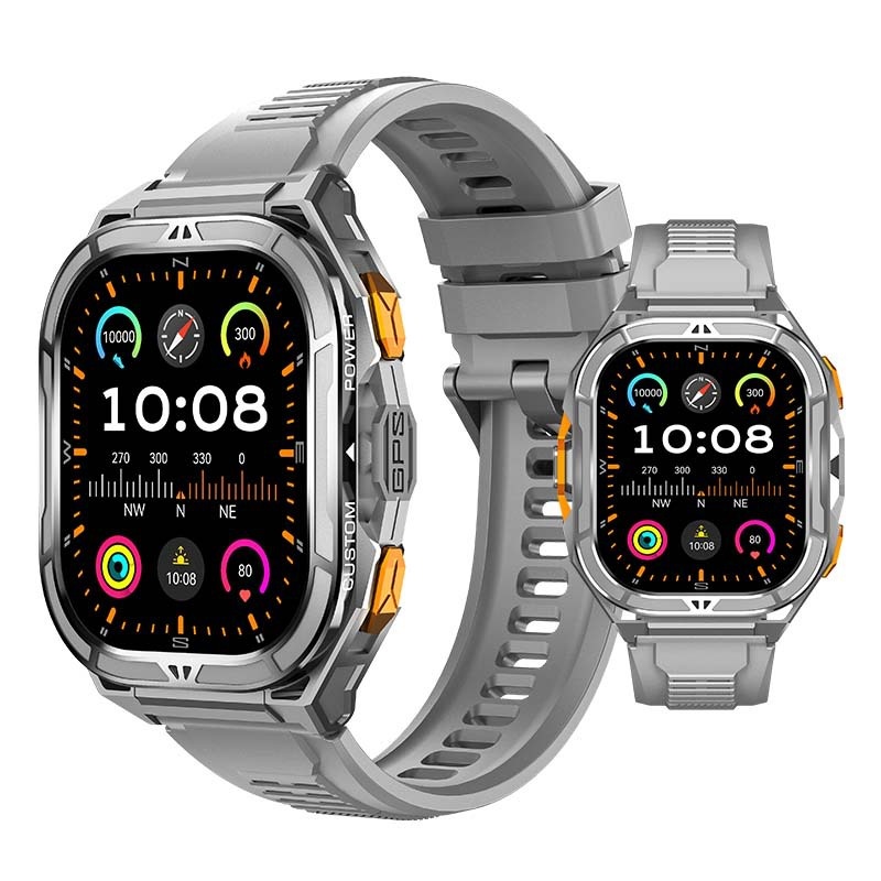 Smart Watch X5 1.96 Inch Large Screen Outdoor Heart Rate Tracker_voghion.com