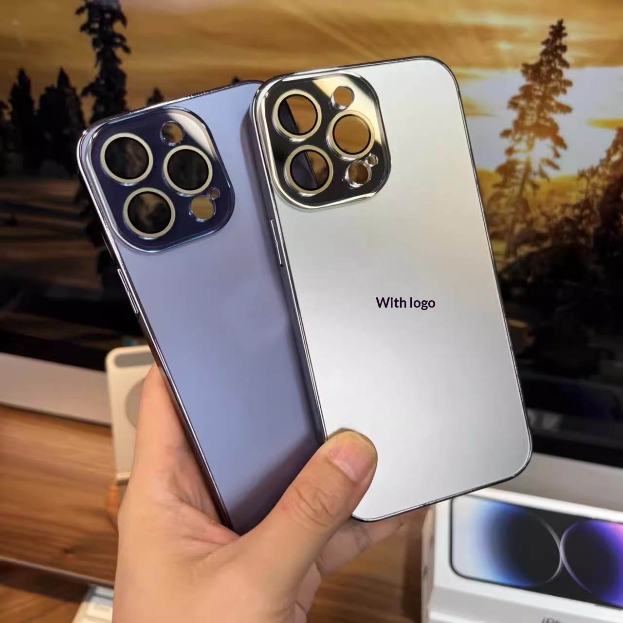 Galvanisierte Handyhülle Für Iphone 17 Mit Linsenschutz Matt_voghion.com