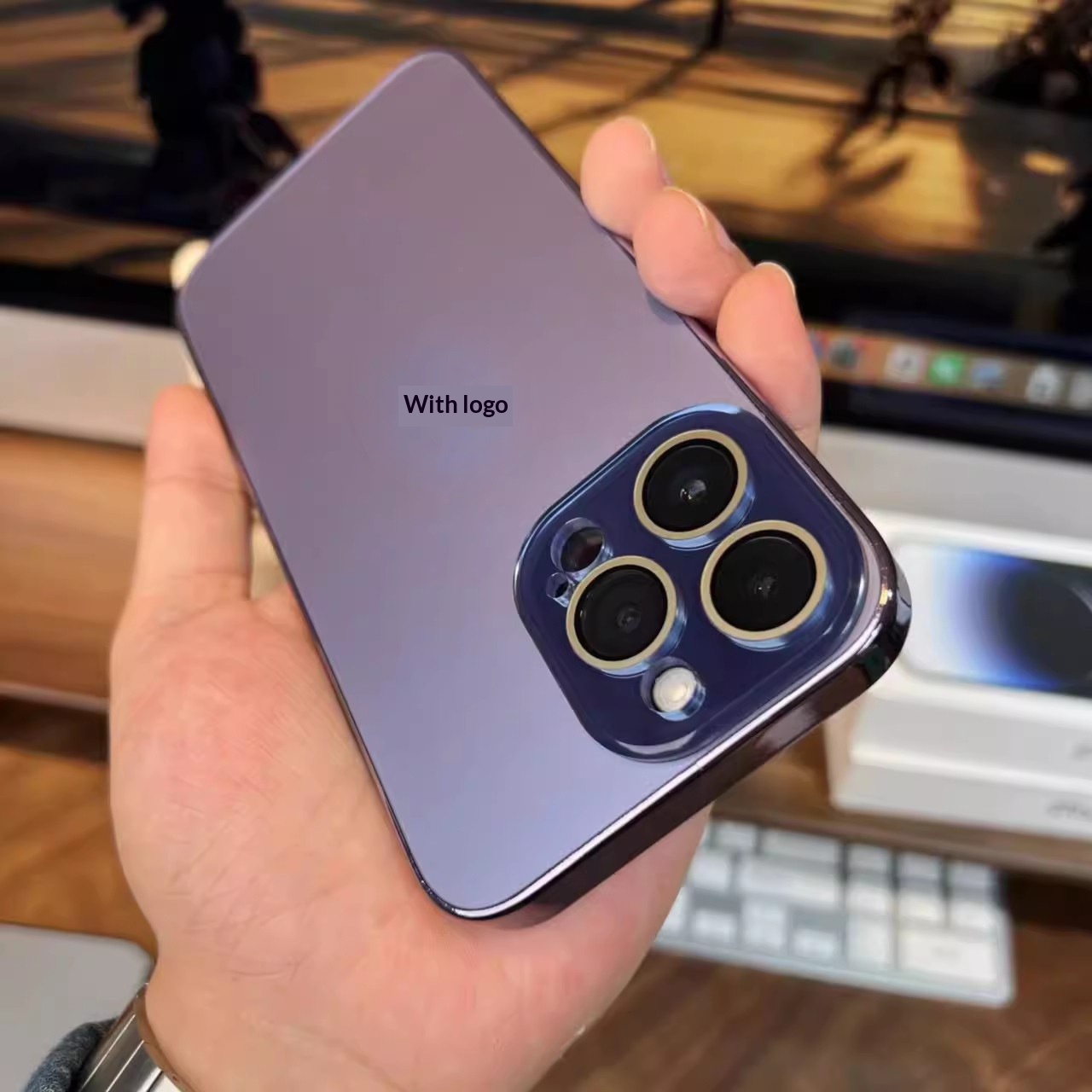 Galvanisierte Handyhülle Für Iphone 17 Mit Linsenschutz Matt_voghion.com