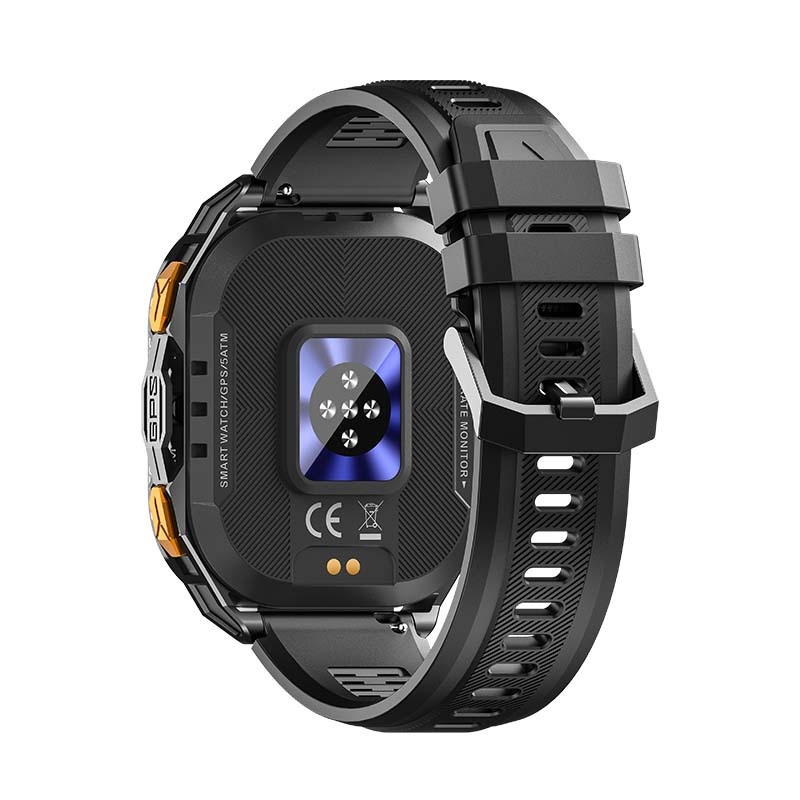 Cross-border X5 Smart Watch 1.96 Large Screen Suitable For Outdoor Climbing All-day Monitoring Heart Rate Trend And Data_voghion.com