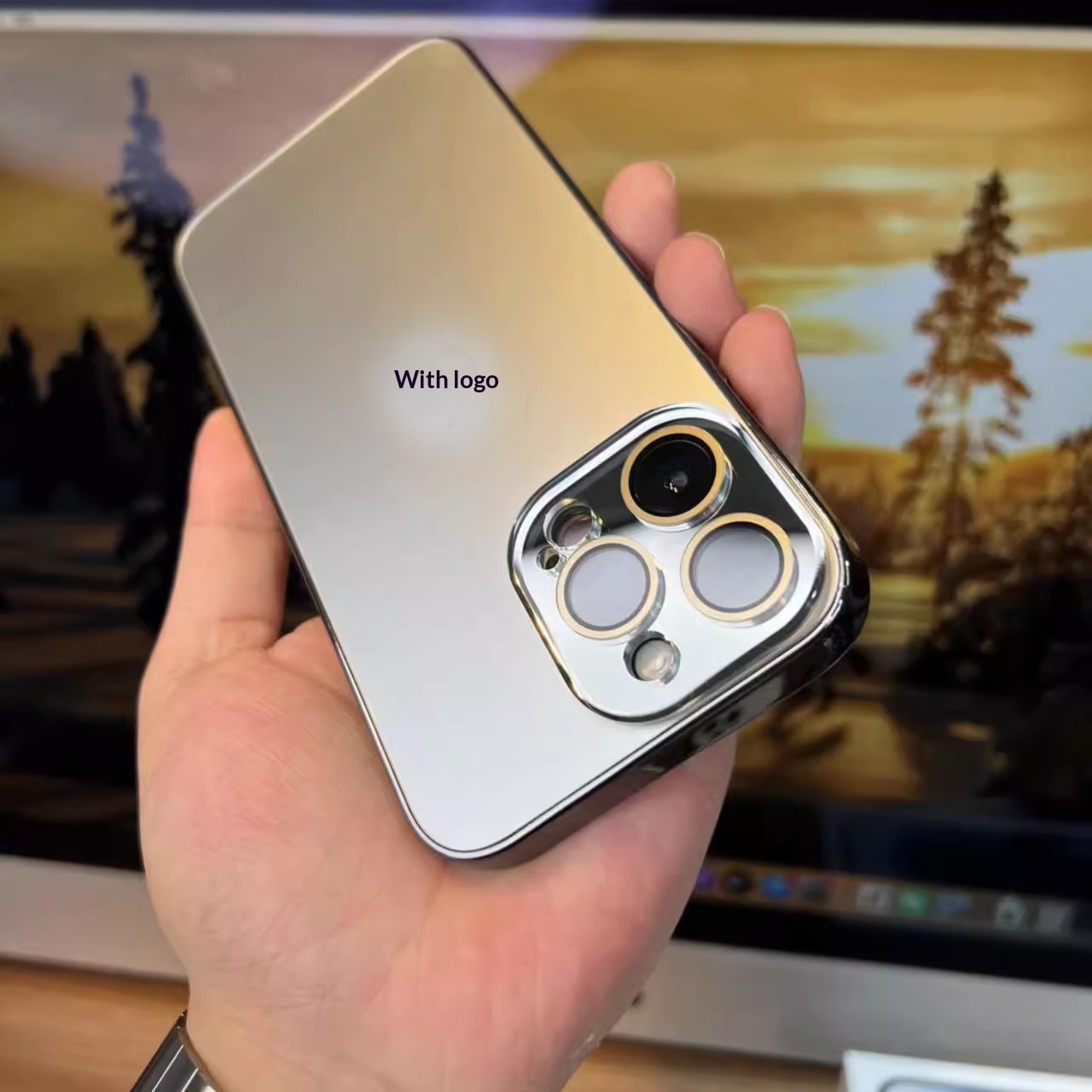 Galvanisierte Handyhülle Für Iphone 17 Mit Linsenschutz Matt_voghion.com