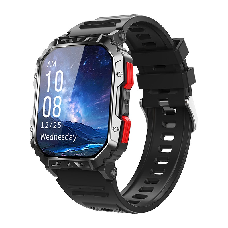 F407 Smart-Uhr für grenzüberschreitende Bluetooth-Anrufe, Herzfrequenzmessung, Schlafüberwachung und mehr – multifunktionale Outdoor-Sportuhr_voghion.com