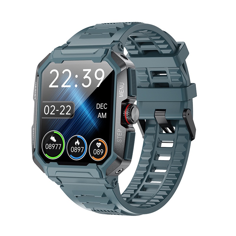 New AK47 Bluetooth Call Smartwatch, Three-Proof Outdoor Sports Multi-Dial, Step Counter, Heart Rate, Pressure, Blood_voghion.com
