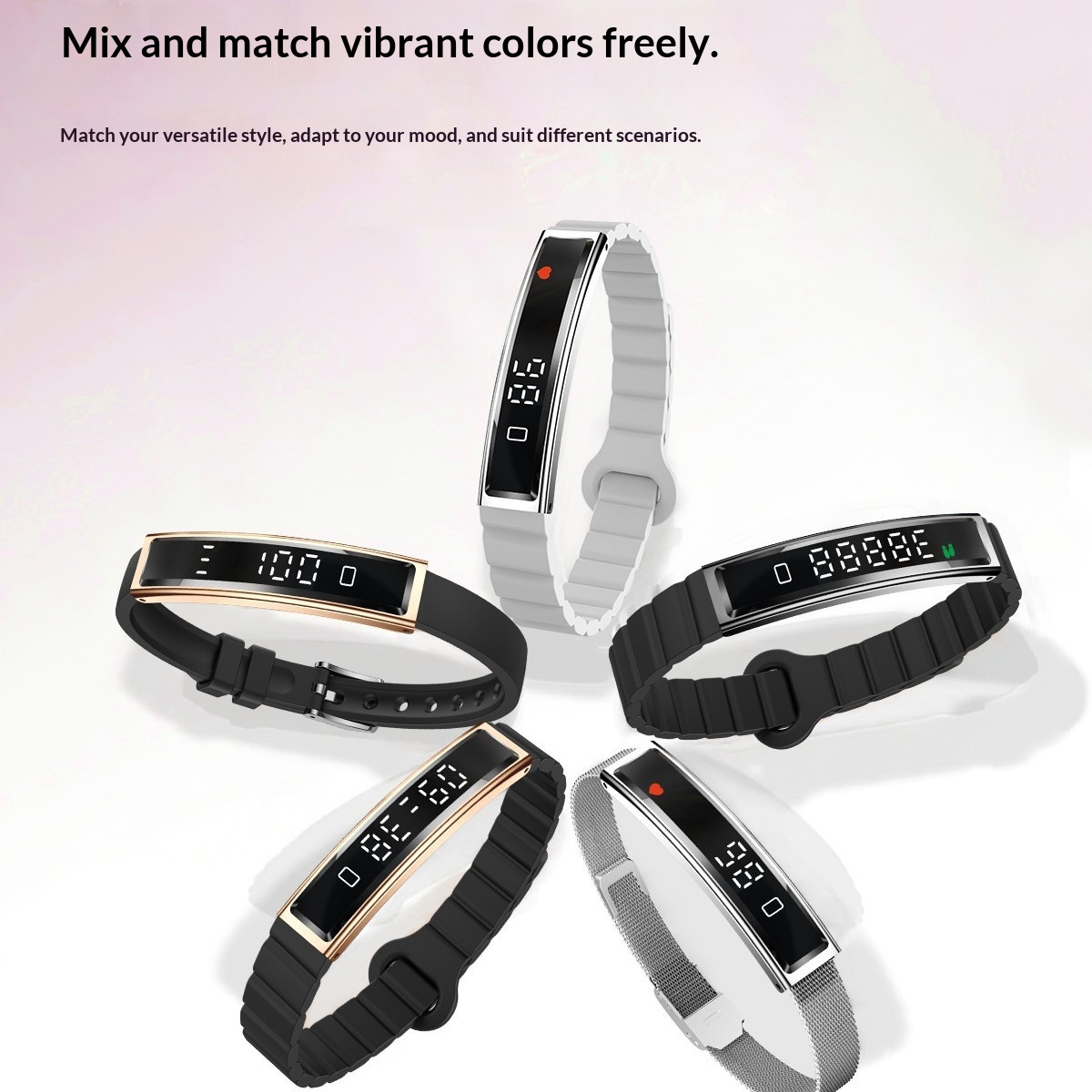 New Smart Bracelet B3 Bluetooth Phone Reminder Oxygen Blood Pressure Heart Rate Health Monitoring Sports Photo Watch_voghion.com