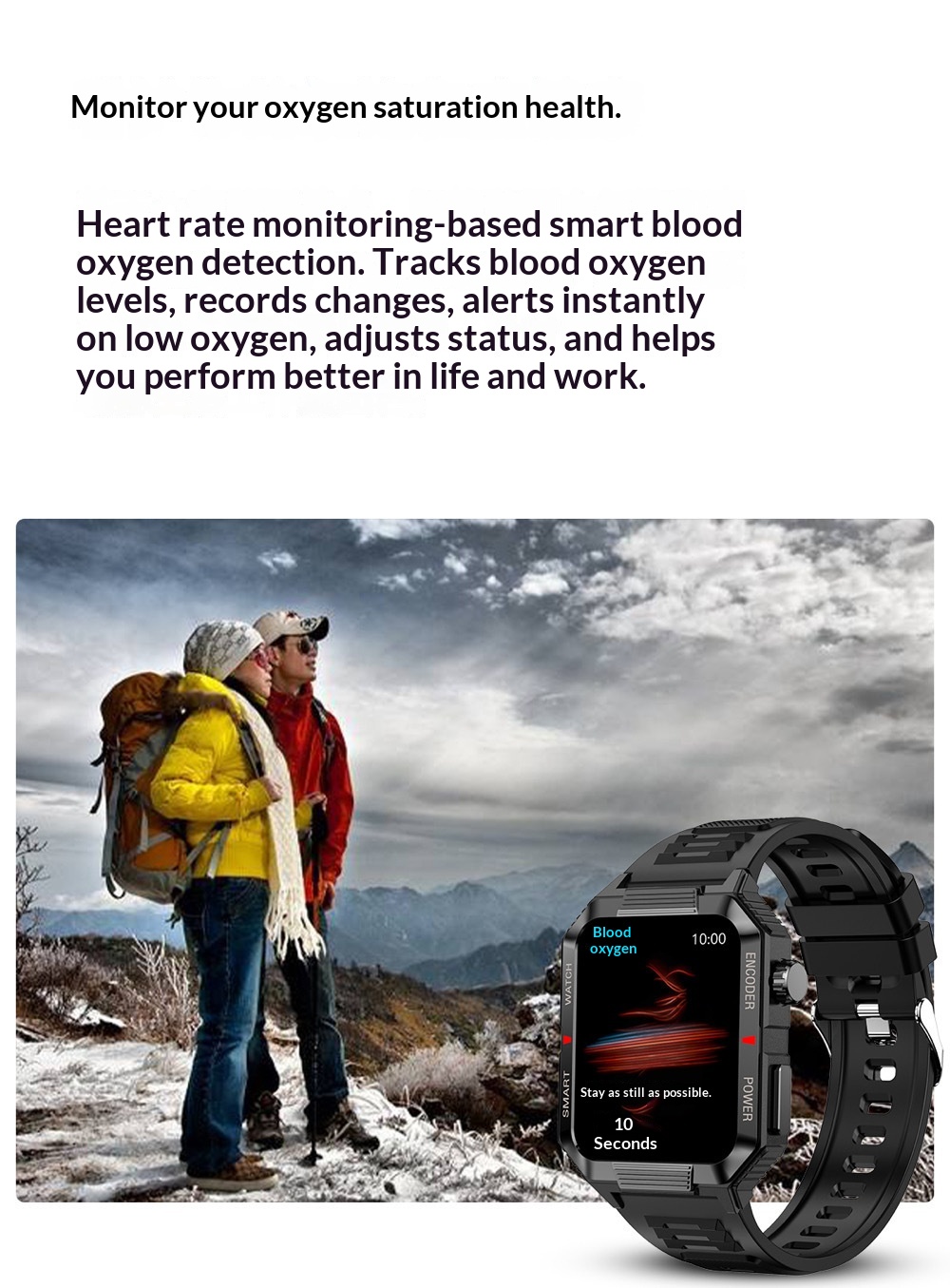 Smartwatch med sundhedsovervågning blodtryk og pulsmonitor_voghion.com