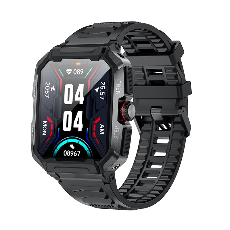 New AK47 Bluetooth Call Smartwatch, Three-Proof Outdoor Sports Multi-Dial, Step Counter, Heart Rate, Pressure, Blood_voghion.com