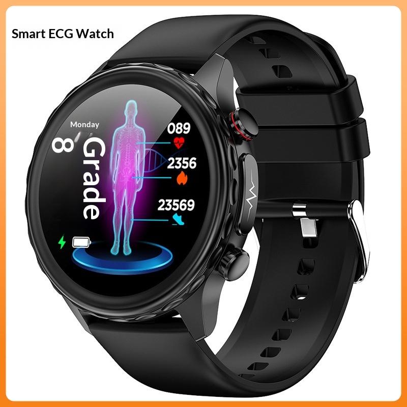 E410 Smart Bracelet Pressure ECG Blood Heart Rate Snoring Low Oxygen Reminder H Sleep Watch_voghion.com