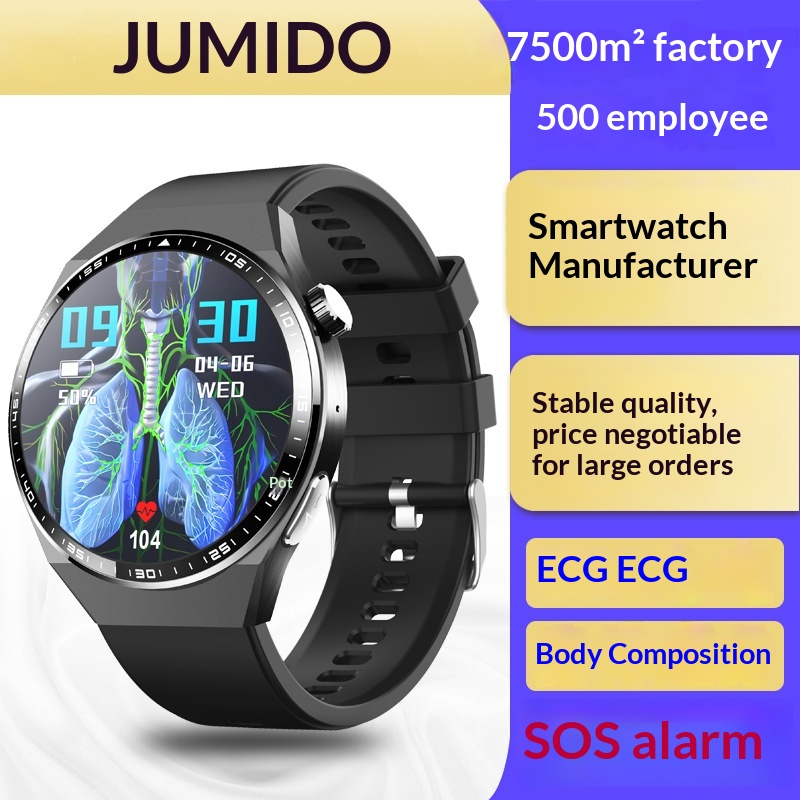 F800 Smartwatch Mit Bluetooth Telefonie Ekg Sos & Pulsmesser_voghion.com