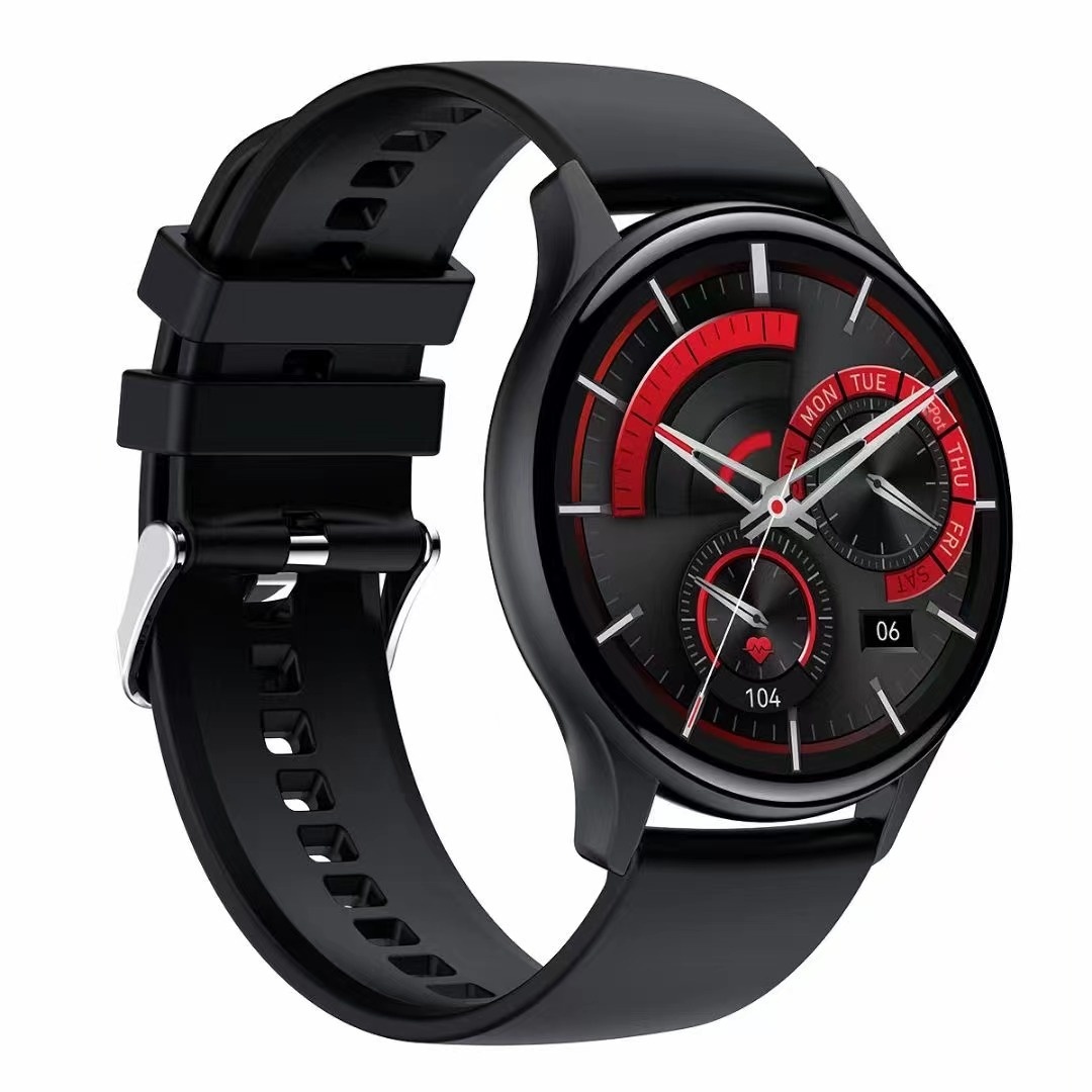 Smartwatch HK89 con display AMOLED, Bluetooth, chiamate, frequenza cardiaca, pressione sanguigna, NFC, meteo, musica e funzionalità multisport._voghion.com