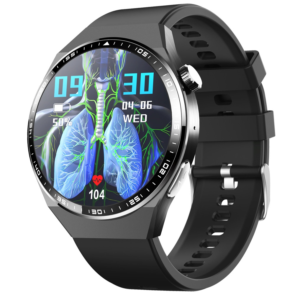 F800 Bluetooth-Uhr mit grenzüberschreitenden Anrufen, intelligenter Herzfrequenzmessung, Schlafüberwachung, EKG, SOS-Alarm, Schrittzähler und Sportfunktion_voghion.com