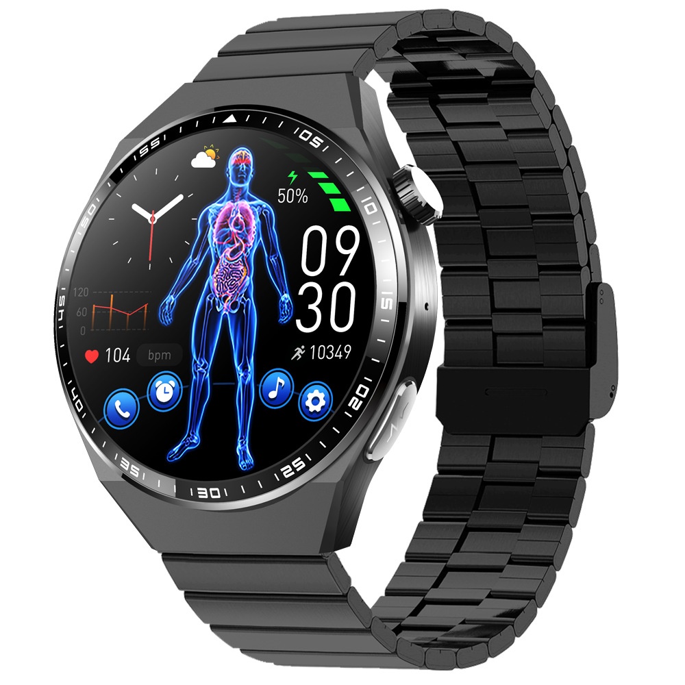 F800 Bluetooth-Uhr mit grenzüberschreitenden Anrufen, intelligenter Herzfrequenzmessung, Schlafüberwachung, EKG, SOS-Alarm, Schrittzähler und Sportfunktion_voghion.com