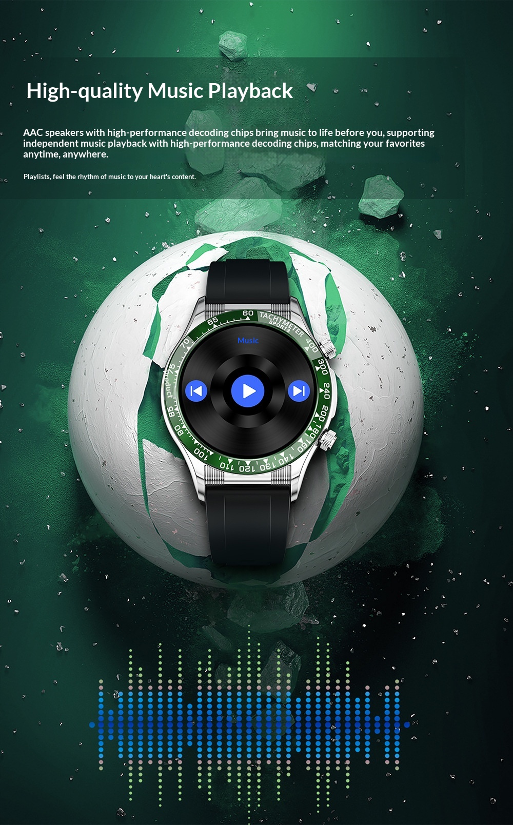 Montre connectée e18p bluetooth nfc rythme cardiaque et tension_voghion.com