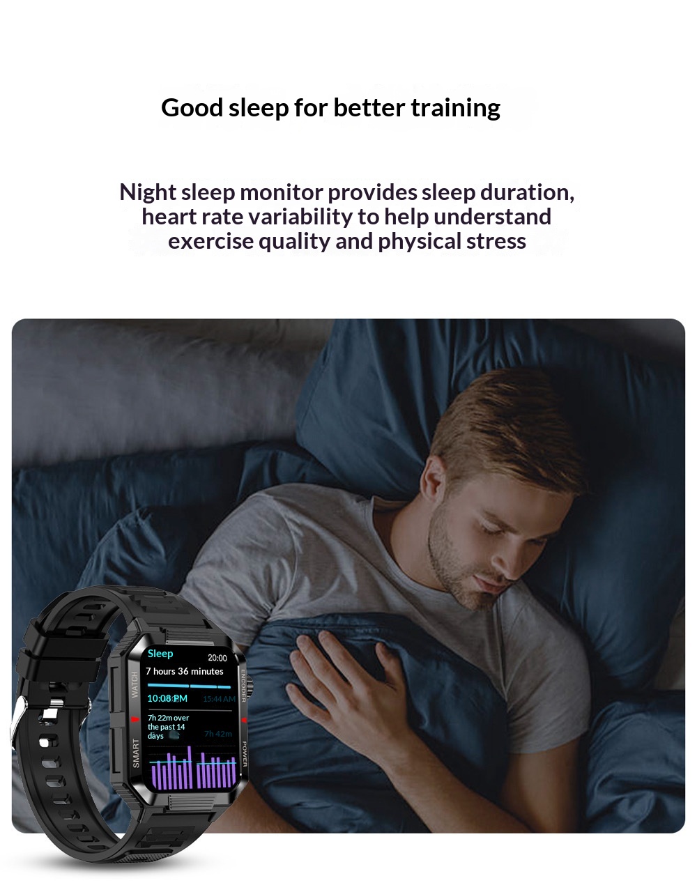 Smartwatch med sundhedsovervågning blodtryk og pulsmonitor_voghion.com