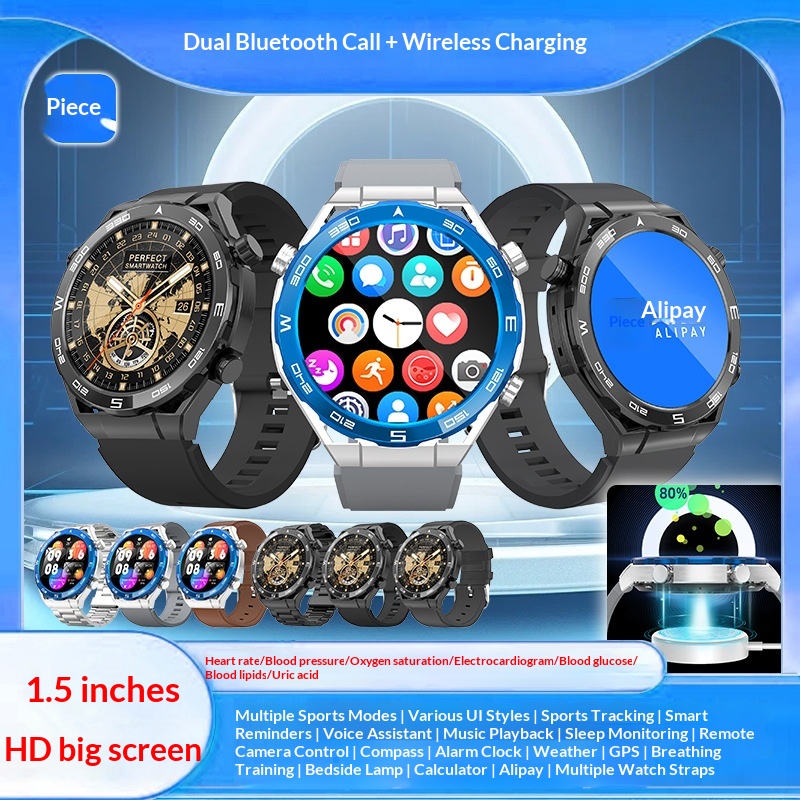 Extraordinary Master Smart Sports Watch Alipay Bluetooth Call GT6 Multi-Function Heart Rate Blood Pressure Health_voghion.com