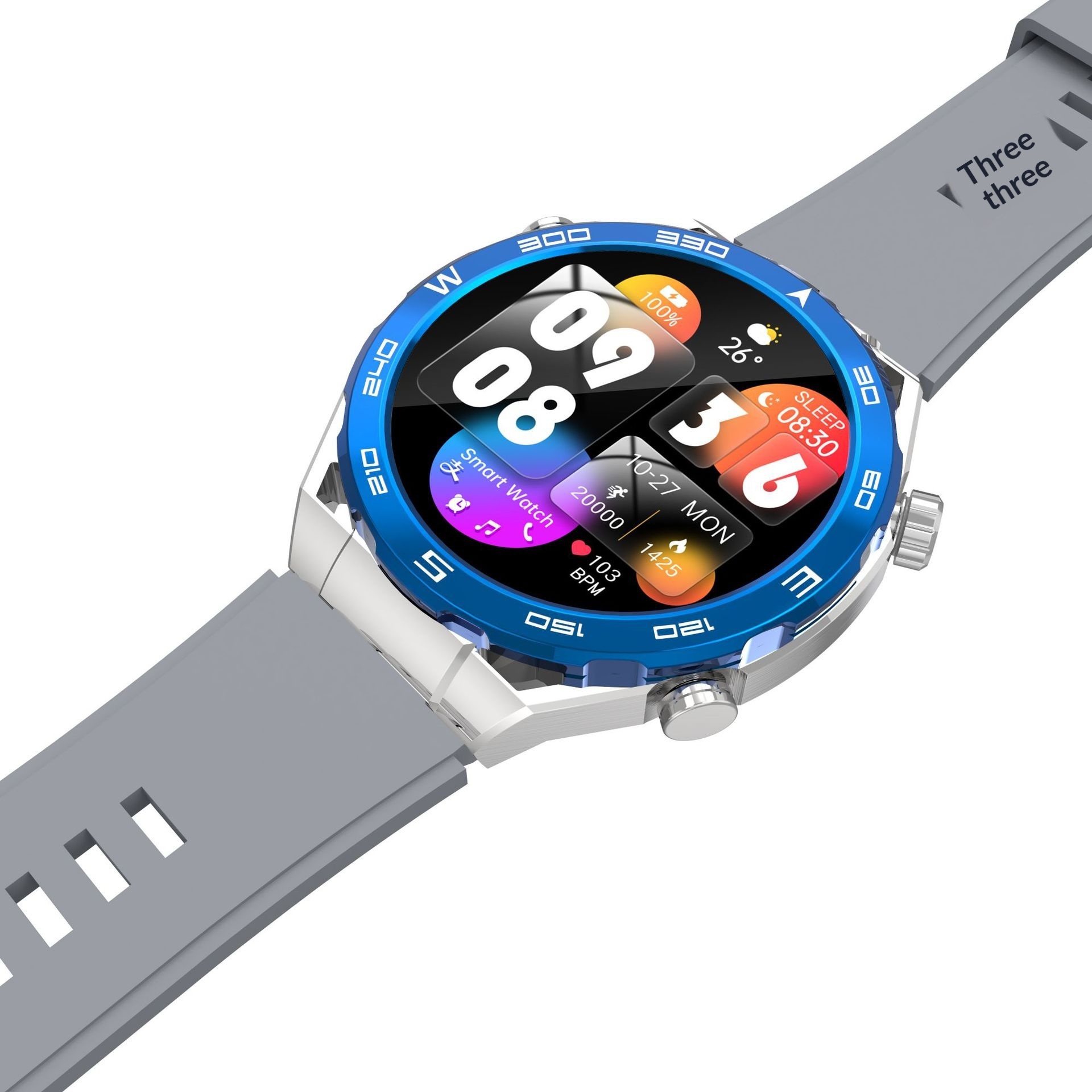 Extraordinary Master Smart Sports Watch Alipay Bluetooth Call GT6 Multi-Function Heart Rate Blood Pressure Health_voghion.com