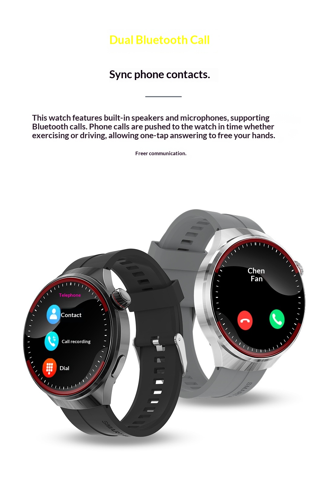 Smartwatch con ecg pressione sanguigna frequenza e glicemia_voghion.com