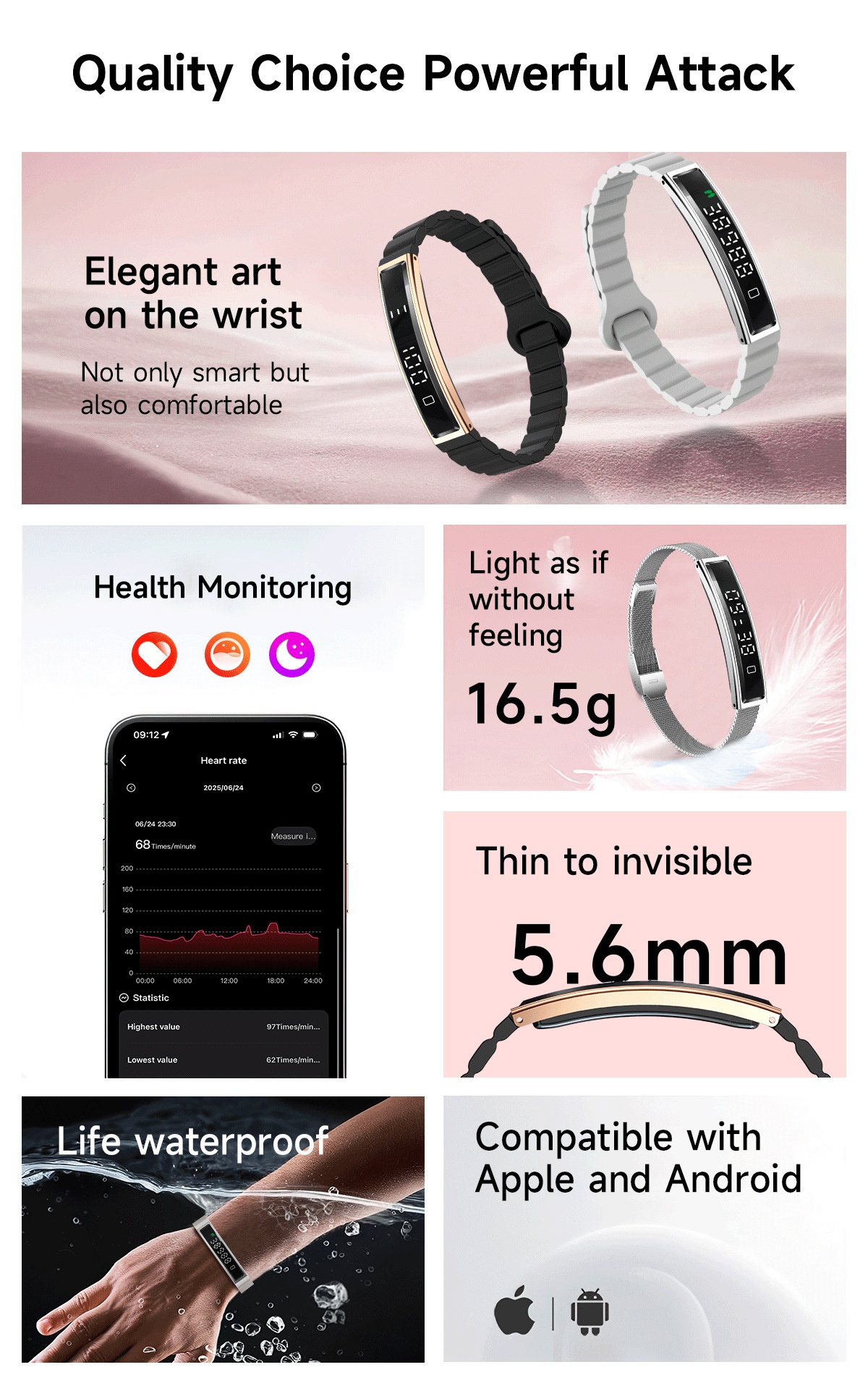 Smartwatch Mat Häerzfrequenz- Blutt- A Sauerstoffmiessung_voghion.com