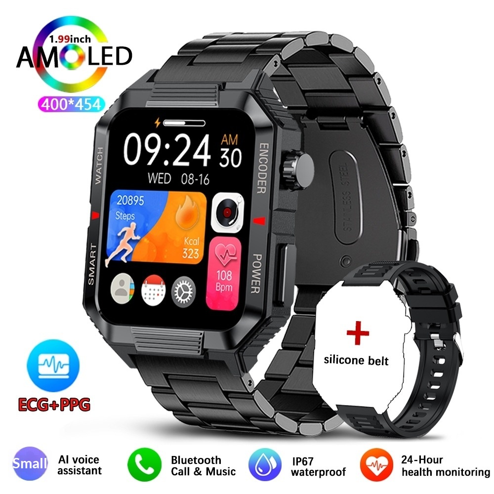 Smartwatch med sundhedsovervågning blodtryk og pulsmonitor_voghion.com