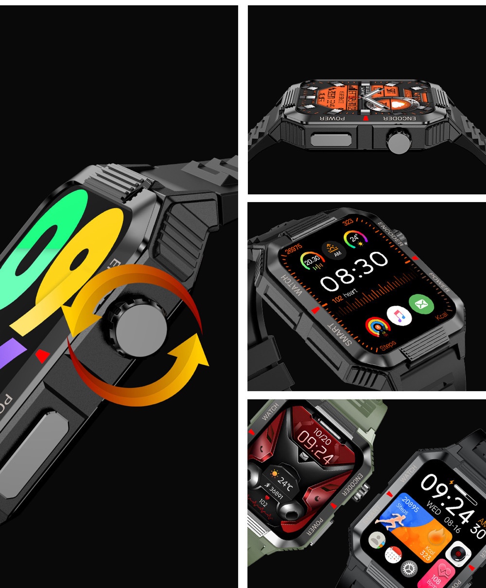 Smartwatch med sundhedsovervågning blodtryk og pulsmonitor_voghion.com
