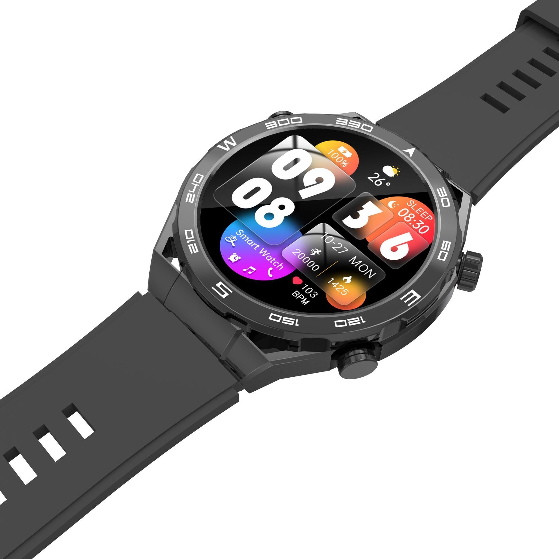 Extraordinary Master Smart Sports Watch Alipay Bluetooth Call GT6 Multi-Function Heart Rate Blood Pressure Health_voghion.com