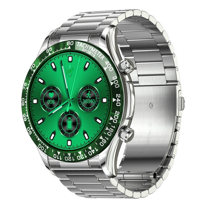 Nouvelle montre connectée E18P Bluetooth, appels, NFC, contrôle d'accès, paiement hors ligne, fréquence cardiaque, pression artérielle, sport_voghion.com