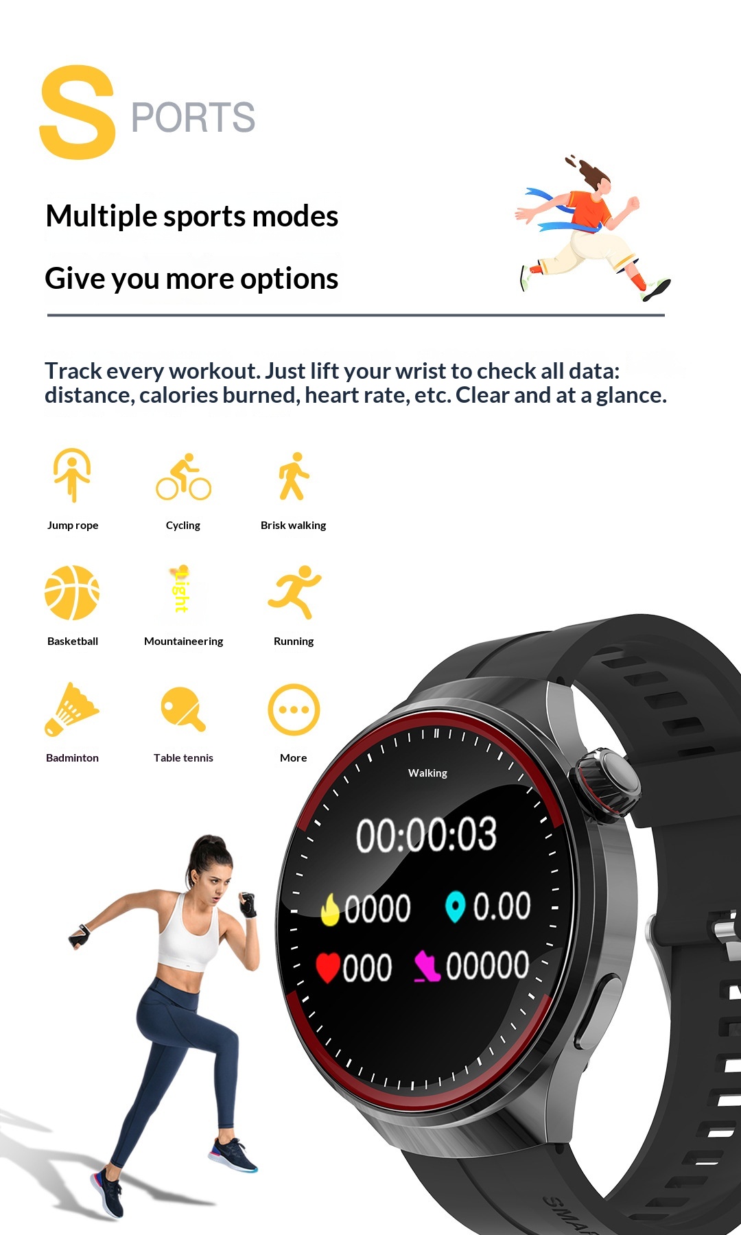 Smartwatch con ecg pressione sanguigna frequenza e glicemia_voghion.com