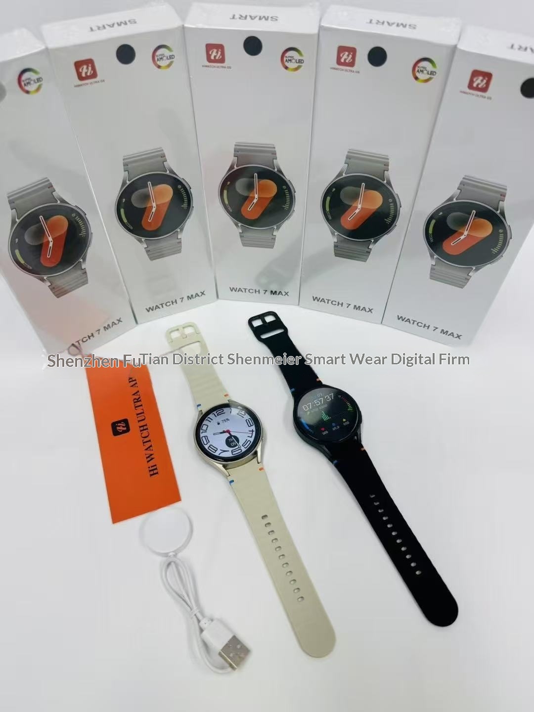 Smart Watch 7 Max Bluetooth Call Fitness Tracker And Heart Rate Monitor_voghion.com