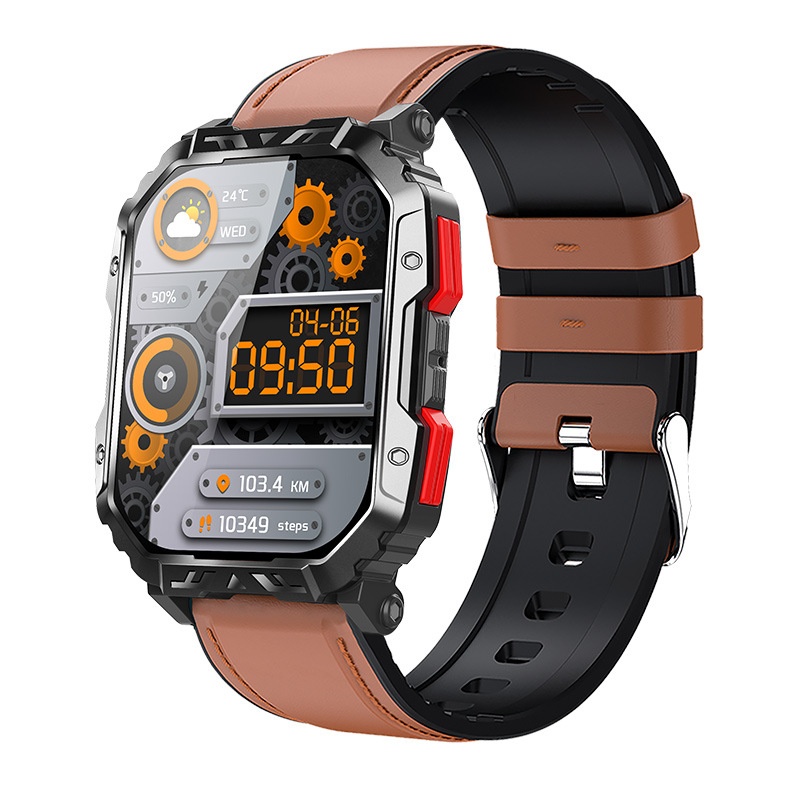 Cross-border F407 Smart Bluetooth Call Heart Rate Sleep Information Push Multi-functional Outdoor Sports Watch_voghion.com