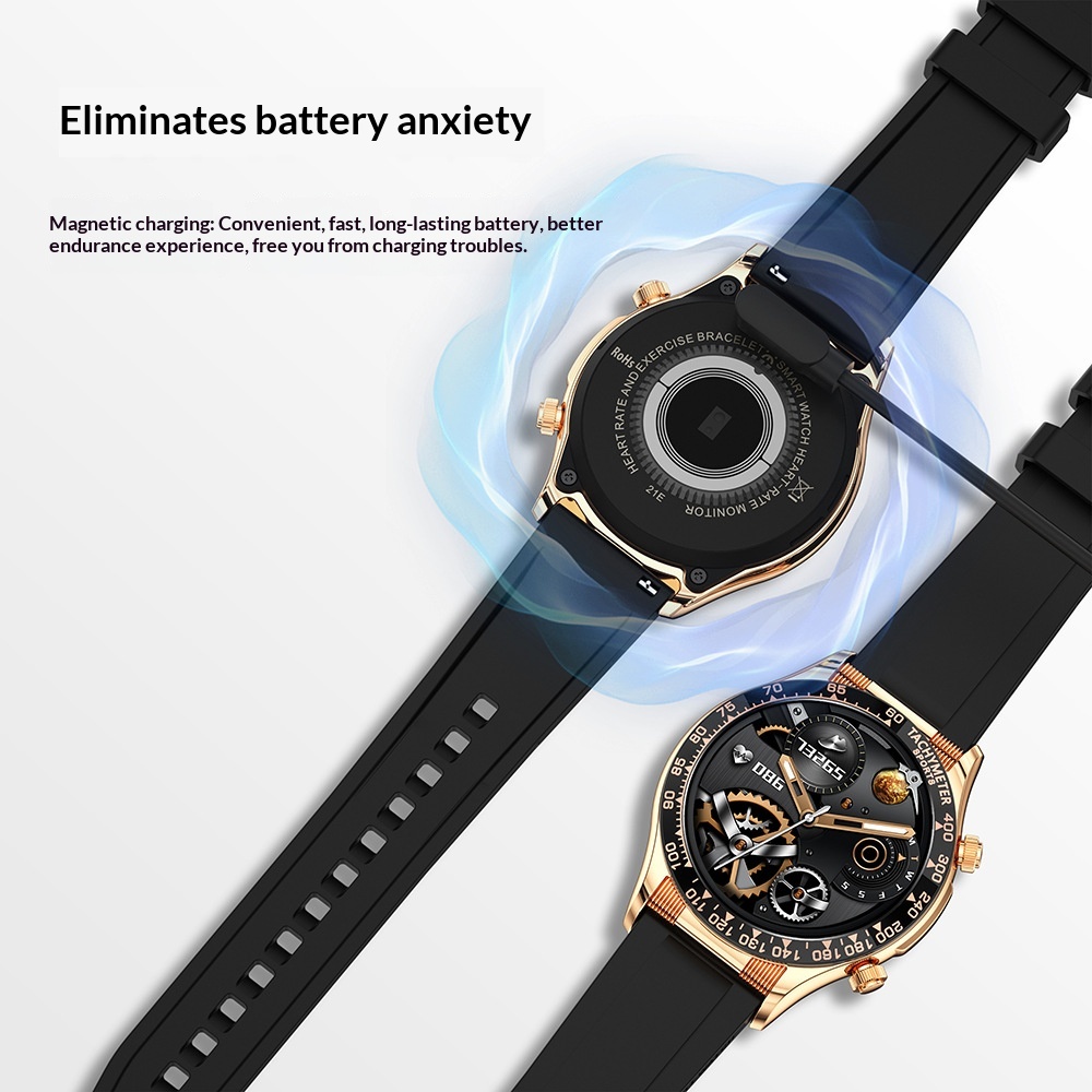 Montre connectée e18p bluetooth nfc rythme cardiaque et tension_voghion.com