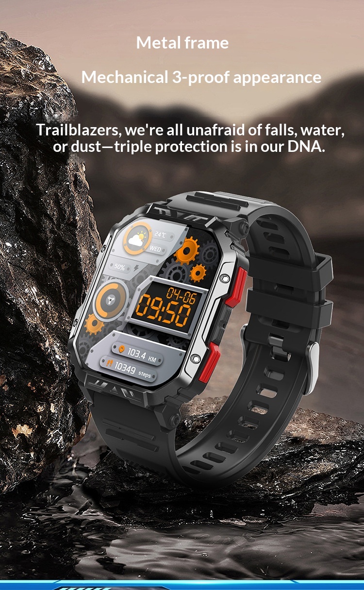 Smart Watch With Bluetooth Calling Heart Rate And Sleep Tracking_voghion.com