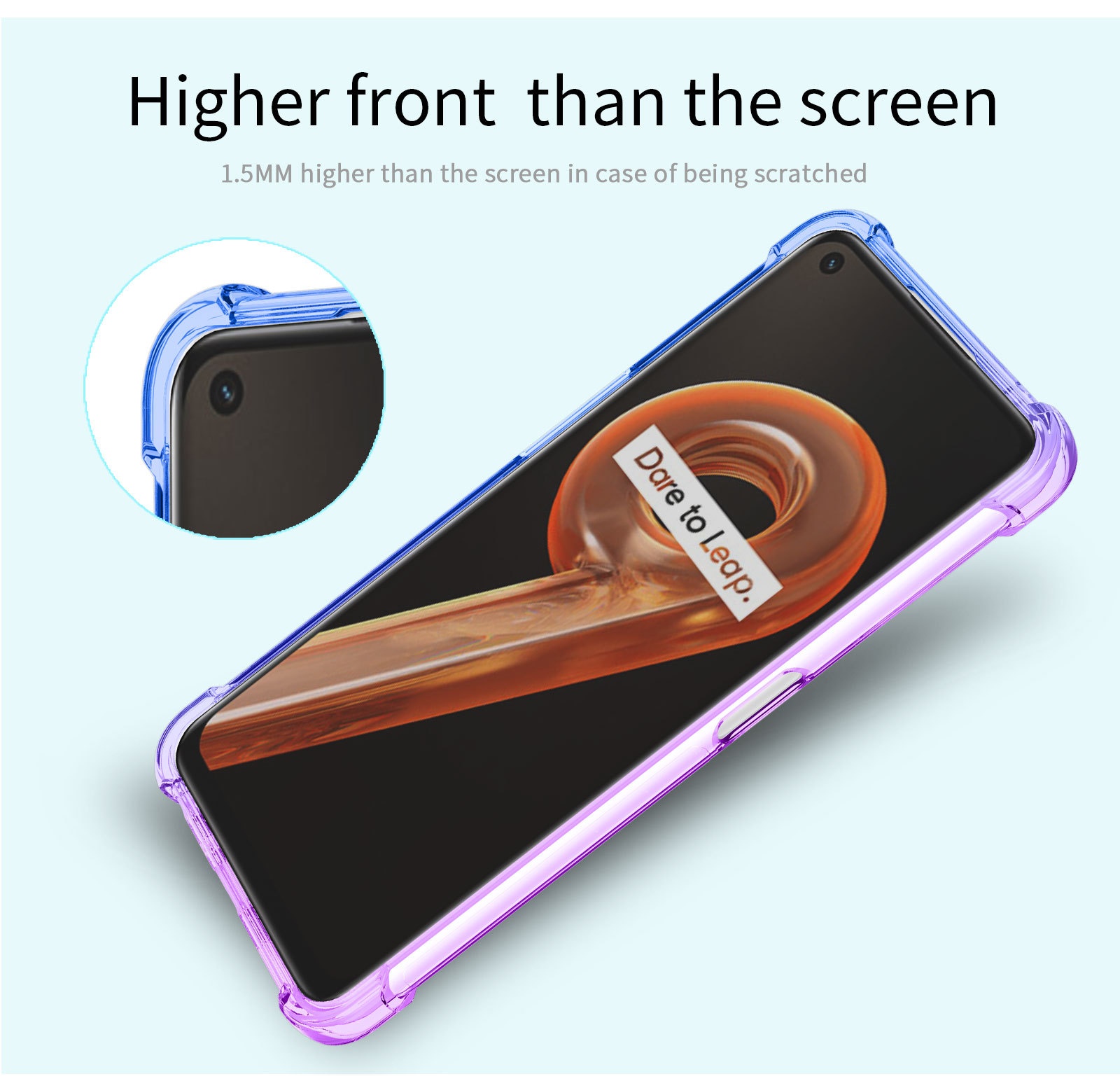+Compatible With 12 5G Shockproof C53 Phone Case C67 Gradient Realme C35_voghion.com