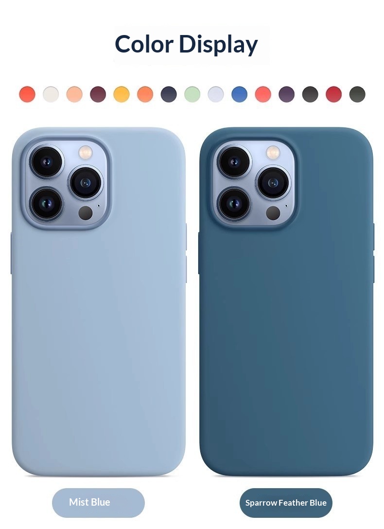 Compatible With Magnetic Phone Case Liquid Silicone IPhone Pro Max Pop-up Animation 13 Mini Shockproof_voghion.com