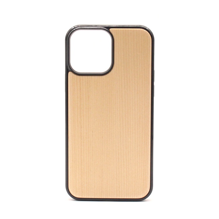 Passend für iPhone 13 Pro Max Hülle, Rundumschutz, stoßfeste Massivholzhülle, Bambus-Holz-Handyhülle im Großhandel_voghion.com