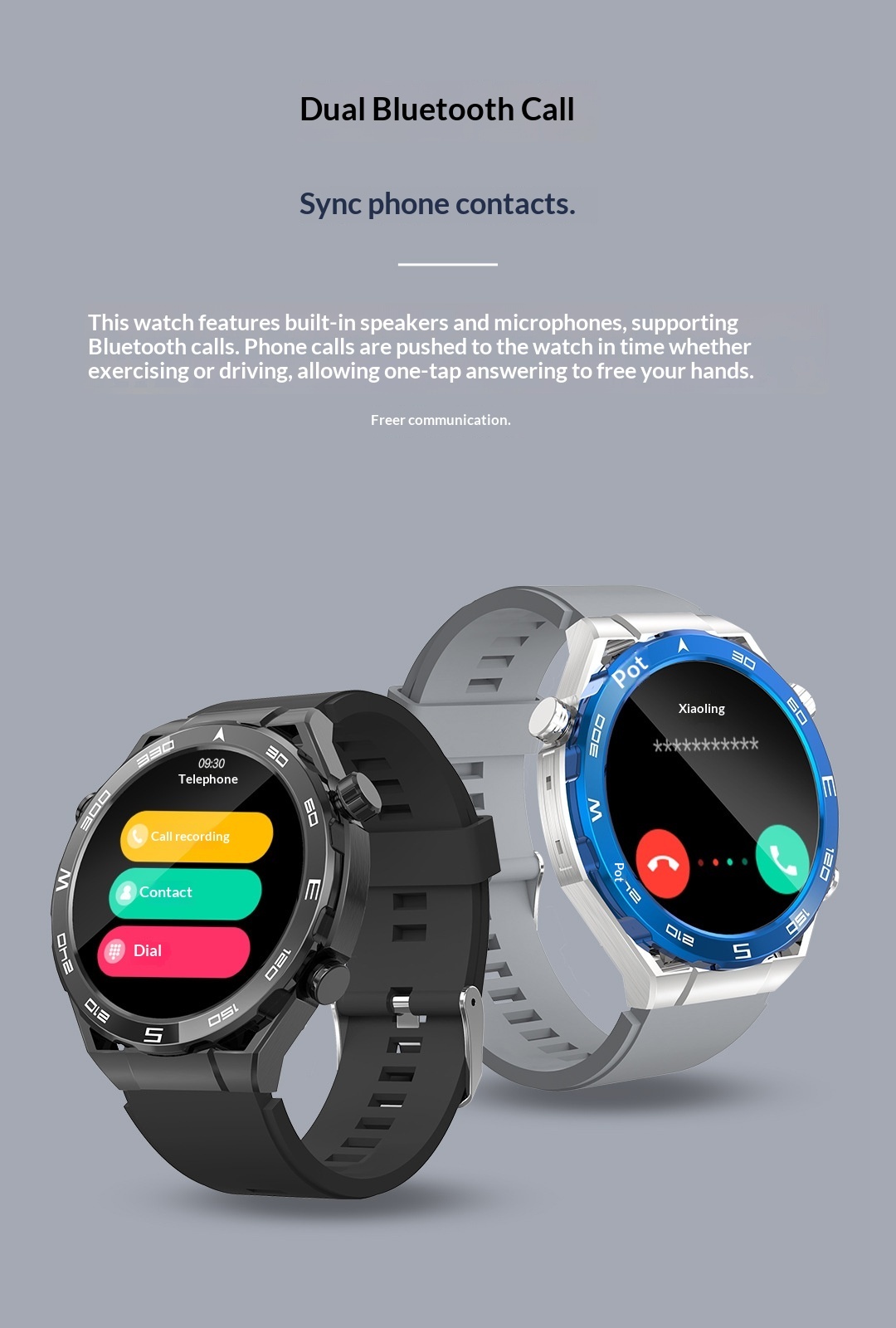 Smartwatch Bluetooth Con Cardiofrequenzimetro E Monitoraggio Ossigeno_voghion.com