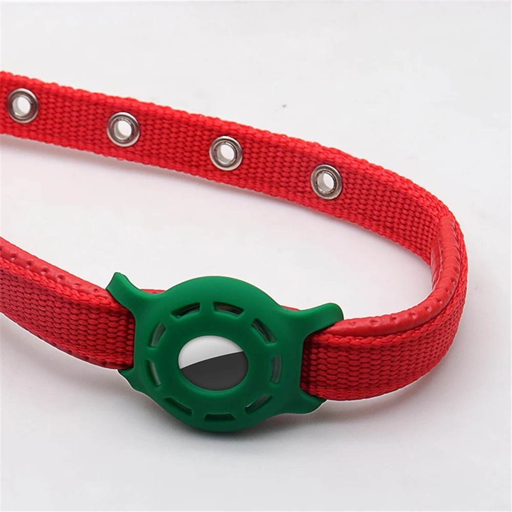 Pet Cat Dog Strap Compatible With AirTags Anti-Lost Locator Tracker Protective Case_voghion.com